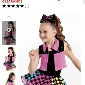 Colorful Checkered Kids Costume “Friday”